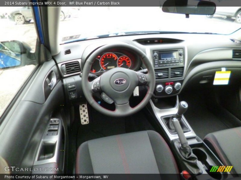 Dashboard of 2014 Impreza WRX 4 Door