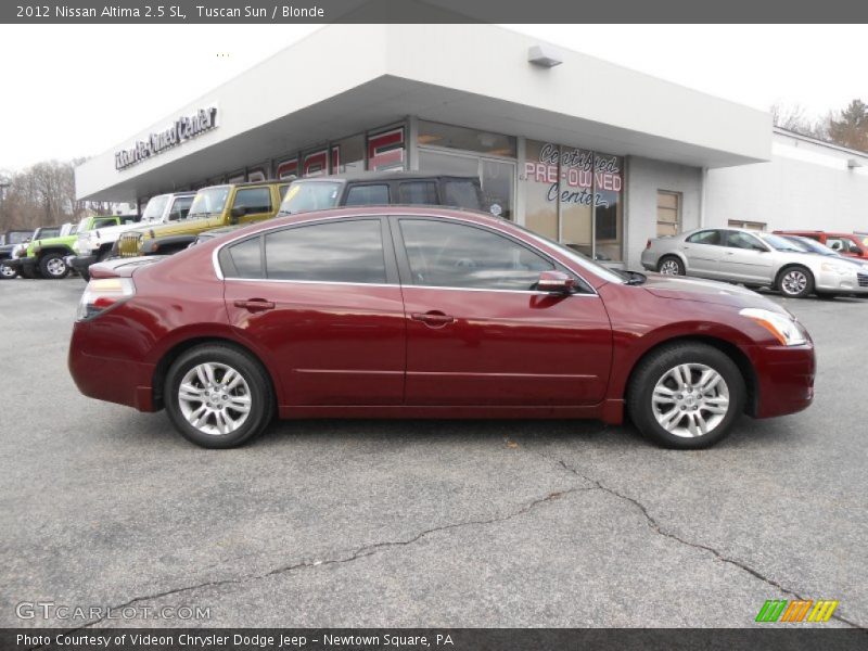 Tuscan Sun / Blonde 2012 Nissan Altima 2.5 SL