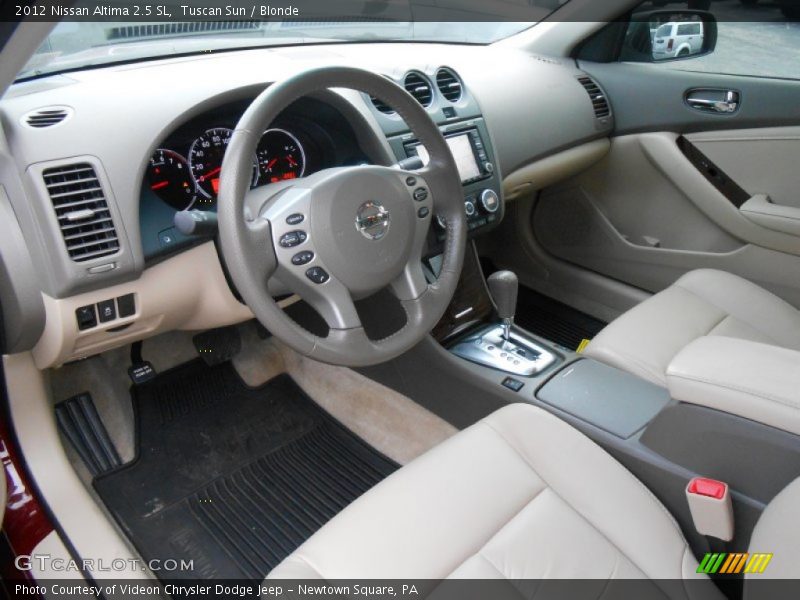Tuscan Sun / Blonde 2012 Nissan Altima 2.5 SL