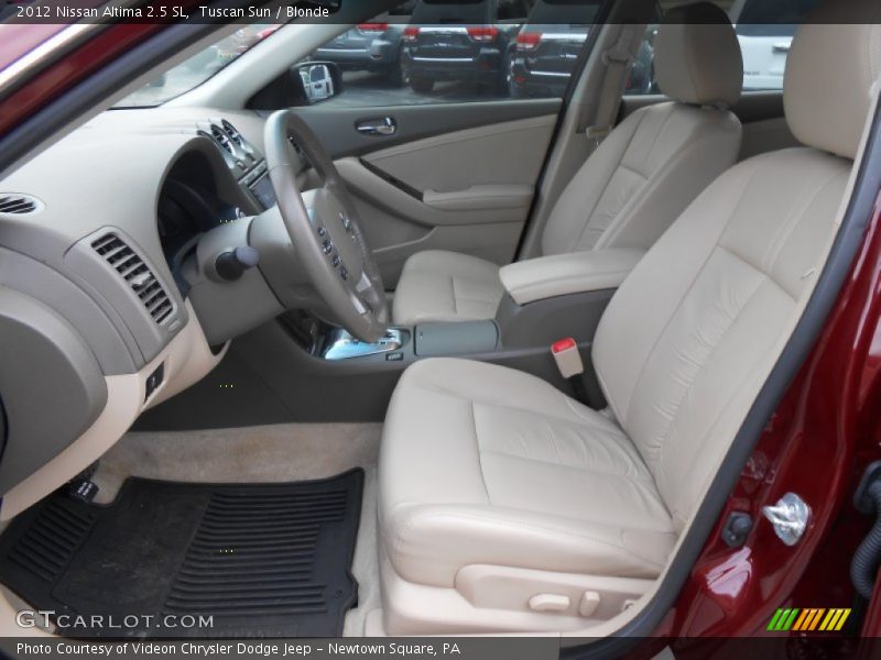 Tuscan Sun / Blonde 2012 Nissan Altima 2.5 SL