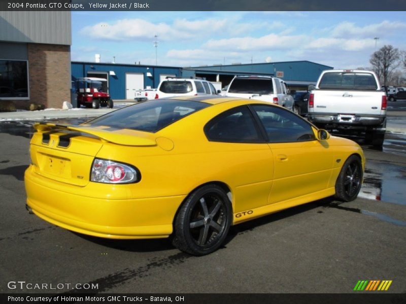 Yellow Jacket / Black 2004 Pontiac GTO Coupe