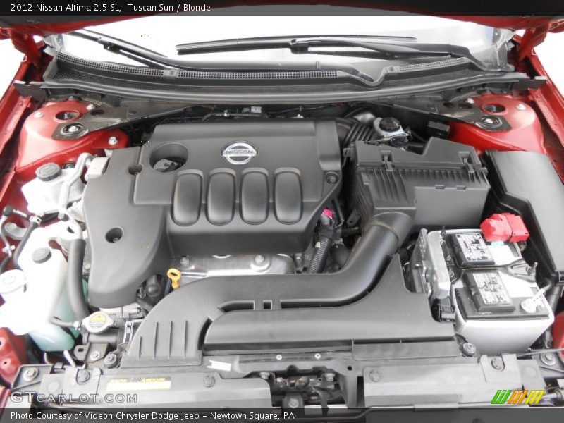 Tuscan Sun / Blonde 2012 Nissan Altima 2.5 SL