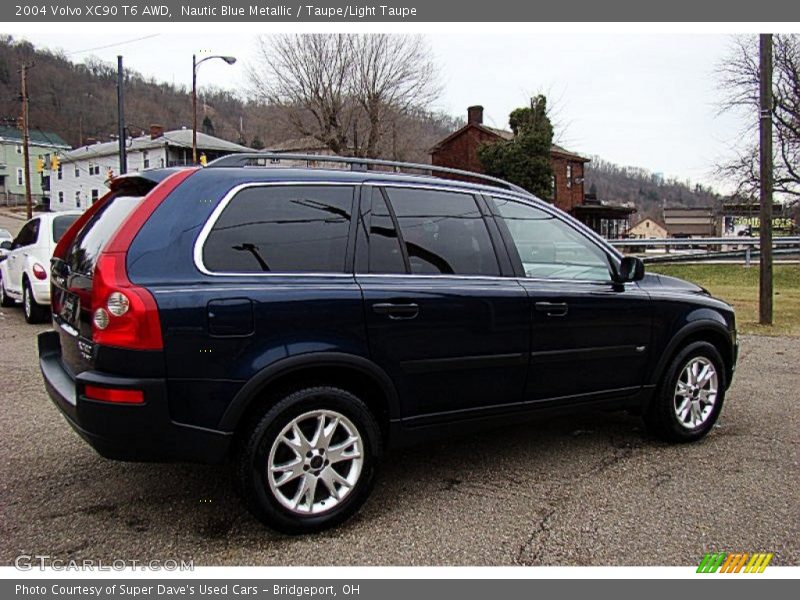 Nautic Blue Metallic / Taupe/Light Taupe 2004 Volvo XC90 T6 AWD