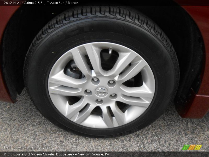 Tuscan Sun / Blonde 2012 Nissan Altima 2.5 SL