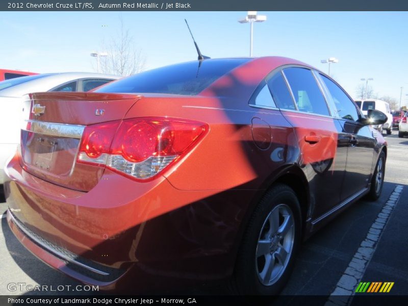 Autumn Red Metallic / Jet Black 2012 Chevrolet Cruze LT/RS