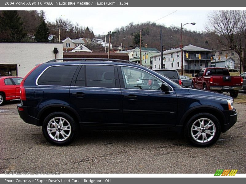 Nautic Blue Metallic / Taupe/Light Taupe 2004 Volvo XC90 T6 AWD