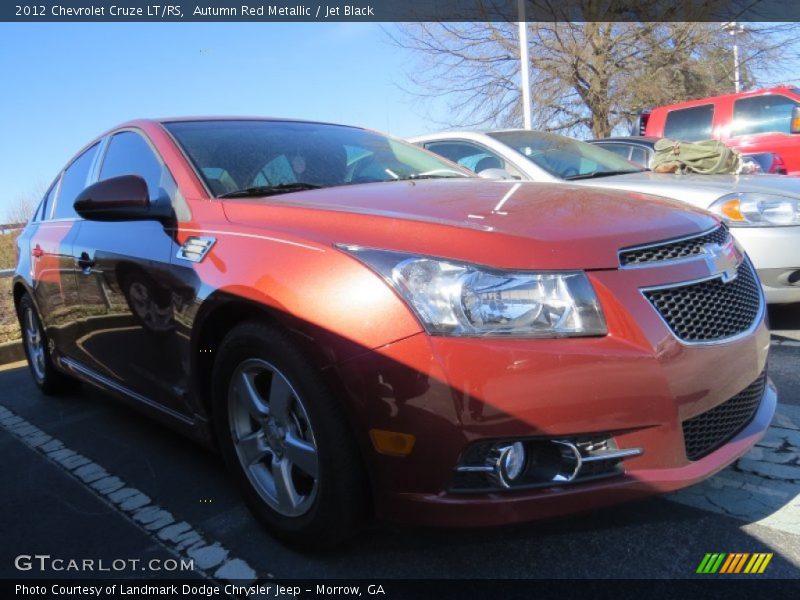 Autumn Red Metallic / Jet Black 2012 Chevrolet Cruze LT/RS