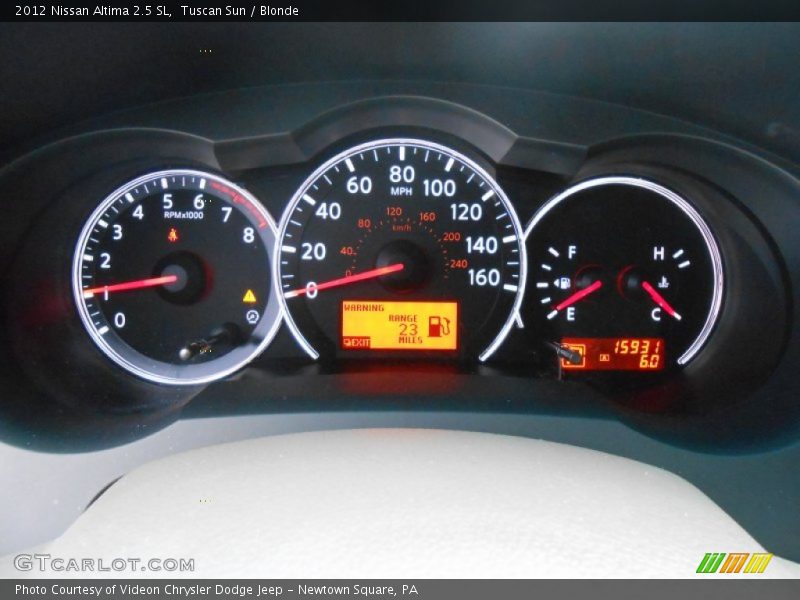 Tuscan Sun / Blonde 2012 Nissan Altima 2.5 SL