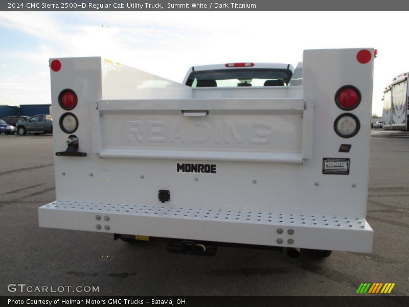 Summit White / Dark Titanium 2014 GMC Sierra 2500HD Regular Cab Utility Truck