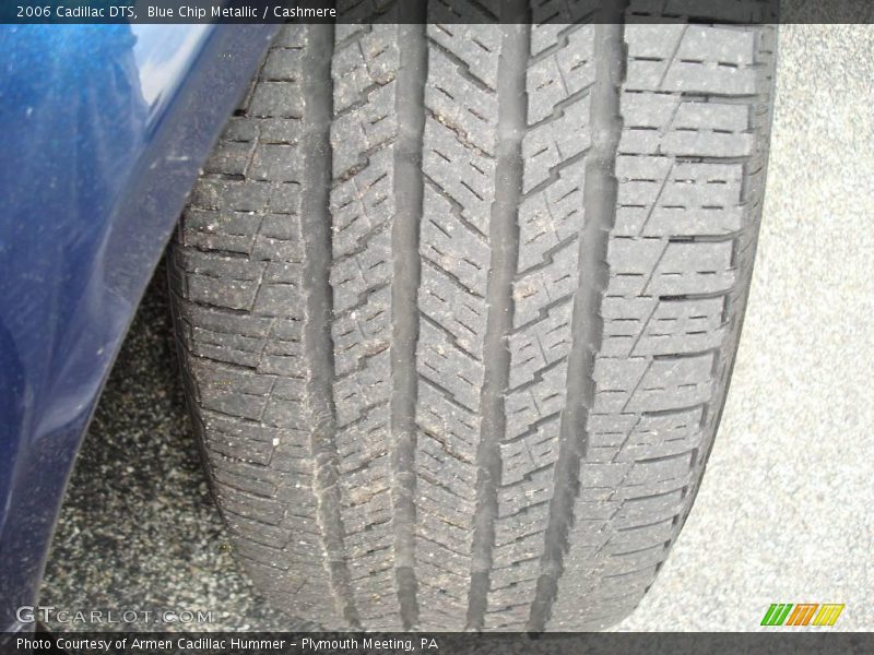 Blue Chip Metallic / Cashmere 2006 Cadillac DTS