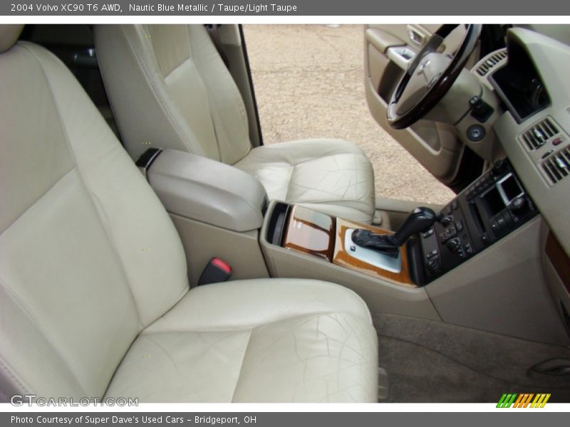 Nautic Blue Metallic / Taupe/Light Taupe 2004 Volvo XC90 T6 AWD