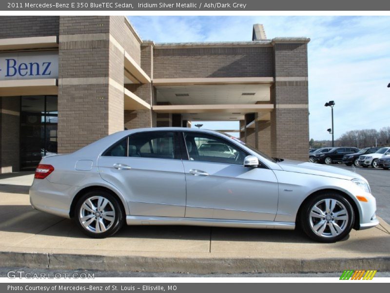 Iridium Silver Metallic / Ash/Dark Grey 2011 Mercedes-Benz E 350 BlueTEC Sedan