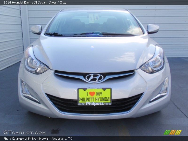 Silver / Gray 2014 Hyundai Elantra SE Sedan