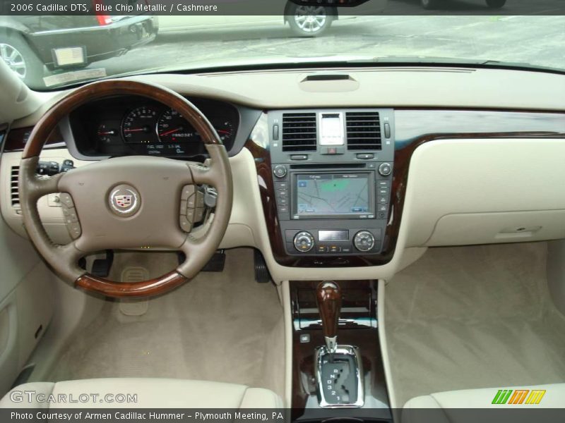 Blue Chip Metallic / Cashmere 2006 Cadillac DTS