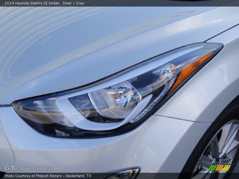 Silver / Gray 2014 Hyundai Elantra SE Sedan