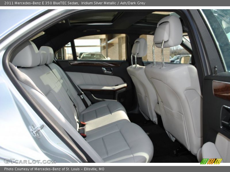 Iridium Silver Metallic / Ash/Dark Grey 2011 Mercedes-Benz E 350 BlueTEC Sedan