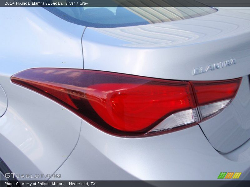 Silver / Gray 2014 Hyundai Elantra SE Sedan