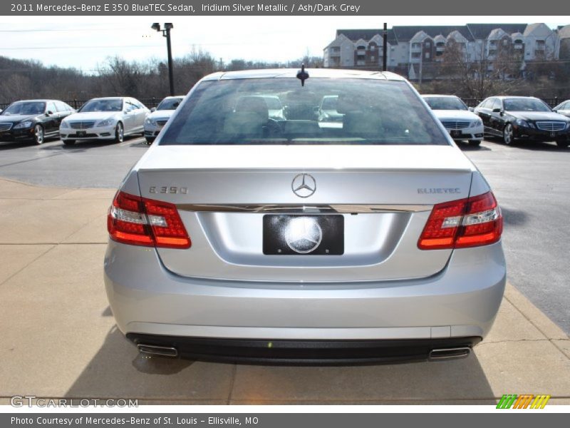 Iridium Silver Metallic / Ash/Dark Grey 2011 Mercedes-Benz E 350 BlueTEC Sedan