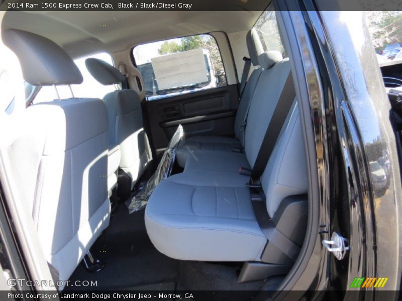 Black / Black/Diesel Gray 2014 Ram 1500 Express Crew Cab