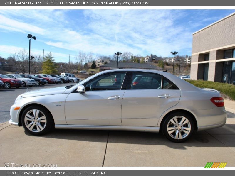 Iridium Silver Metallic / Ash/Dark Grey 2011 Mercedes-Benz E 350 BlueTEC Sedan