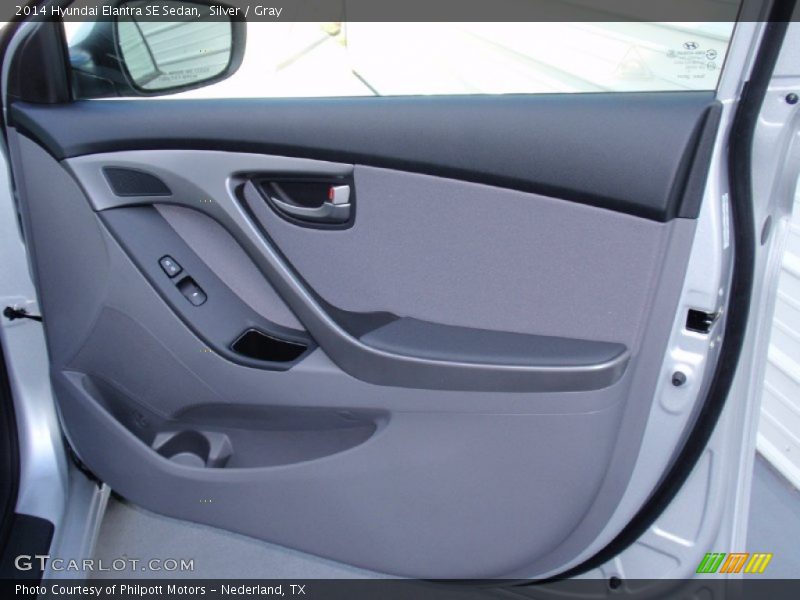 Silver / Gray 2014 Hyundai Elantra SE Sedan