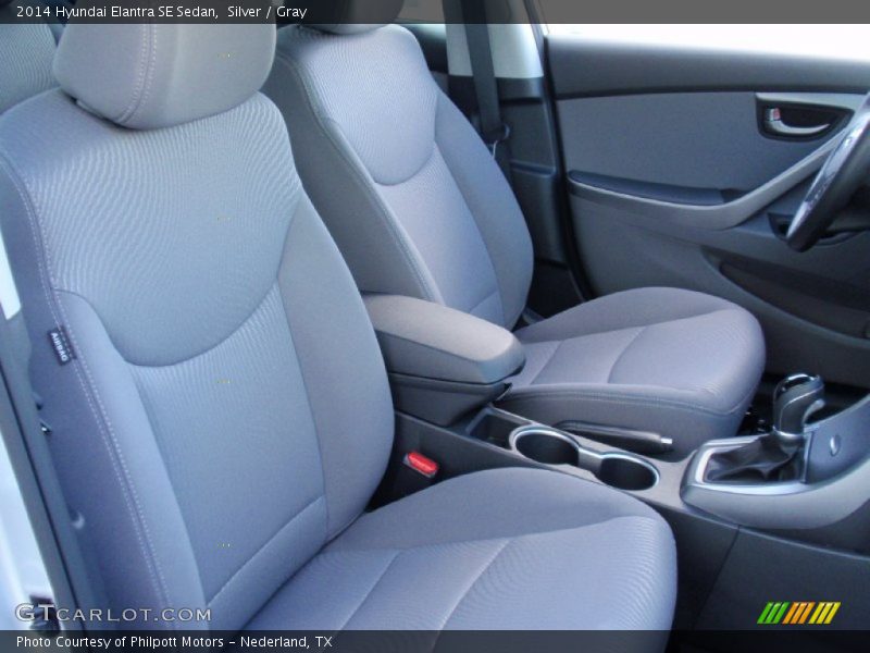 Silver / Gray 2014 Hyundai Elantra SE Sedan