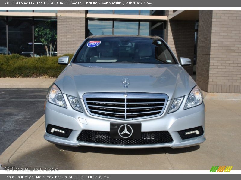 Iridium Silver Metallic / Ash/Dark Grey 2011 Mercedes-Benz E 350 BlueTEC Sedan