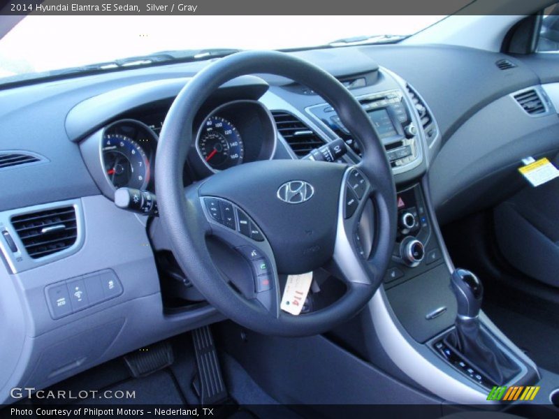 Silver / Gray 2014 Hyundai Elantra SE Sedan