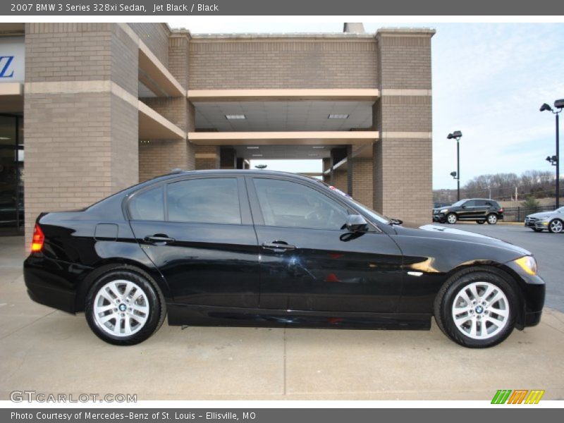 Jet Black / Black 2007 BMW 3 Series 328xi Sedan