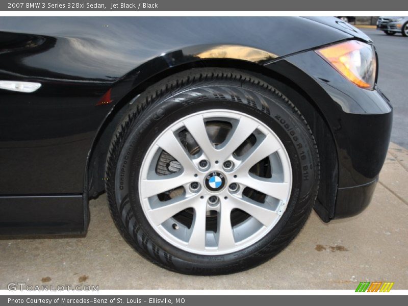 Jet Black / Black 2007 BMW 3 Series 328xi Sedan