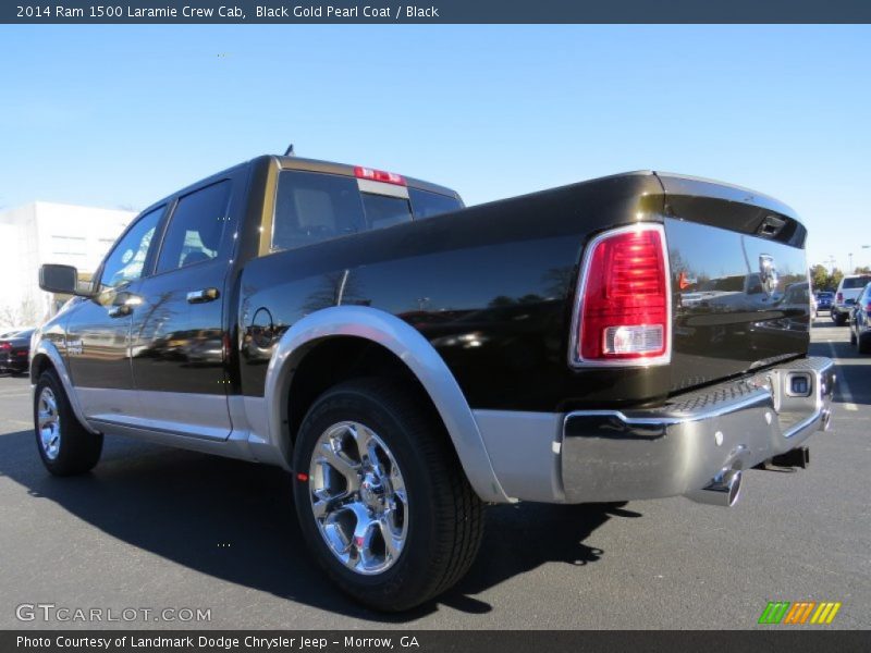 Black Gold Pearl Coat / Black 2014 Ram 1500 Laramie Crew Cab