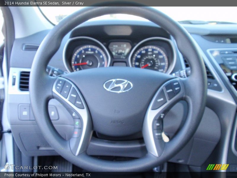 Silver / Gray 2014 Hyundai Elantra SE Sedan