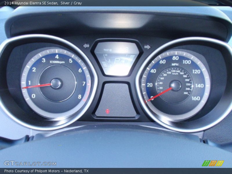 Silver / Gray 2014 Hyundai Elantra SE Sedan