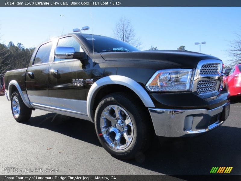 Front 3/4 View of 2014 1500 Laramie Crew Cab
