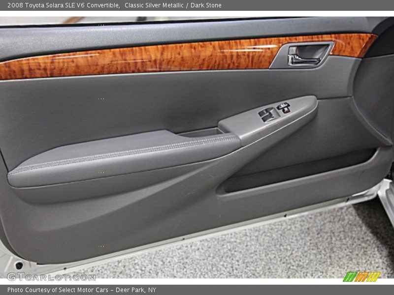 Classic Silver Metallic / Dark Stone 2008 Toyota Solara SLE V6 Convertible