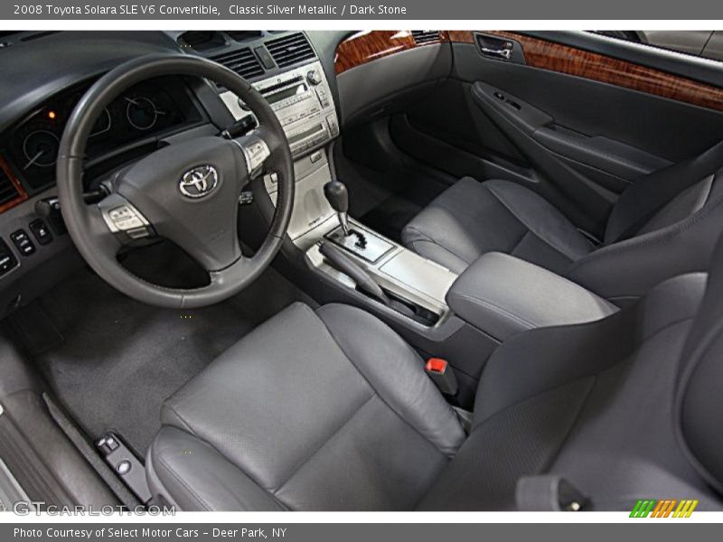 Classic Silver Metallic / Dark Stone 2008 Toyota Solara SLE V6 Convertible