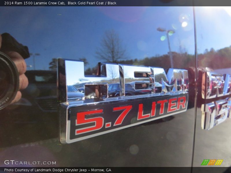 Black Gold Pearl Coat / Black 2014 Ram 1500 Laramie Crew Cab