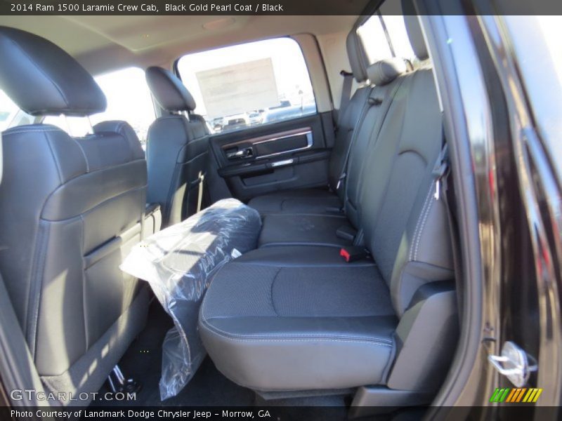 Rear Seat of 2014 1500 Laramie Crew Cab