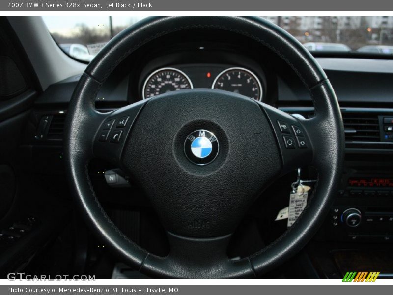 Jet Black / Black 2007 BMW 3 Series 328xi Sedan