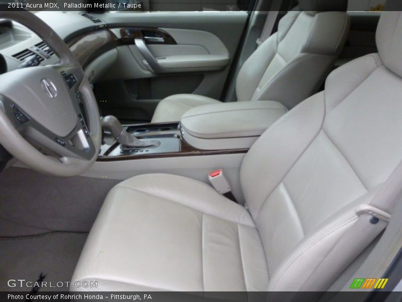 Palladium Metallic / Taupe 2011 Acura MDX