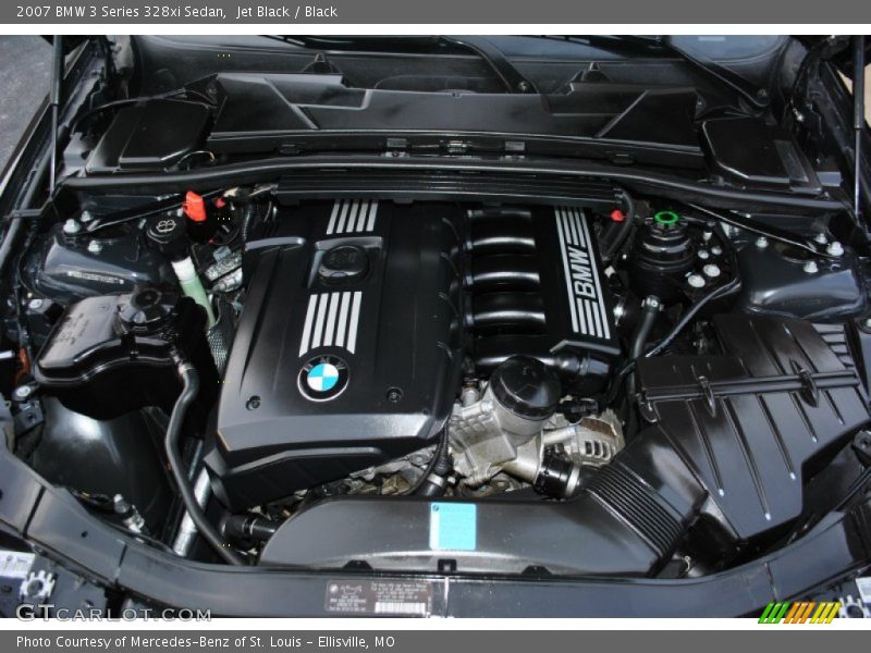 Jet Black / Black 2007 BMW 3 Series 328xi Sedan