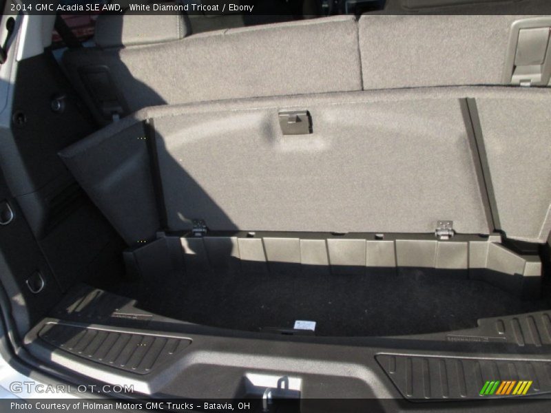 White Diamond Tricoat / Ebony 2014 GMC Acadia SLE AWD