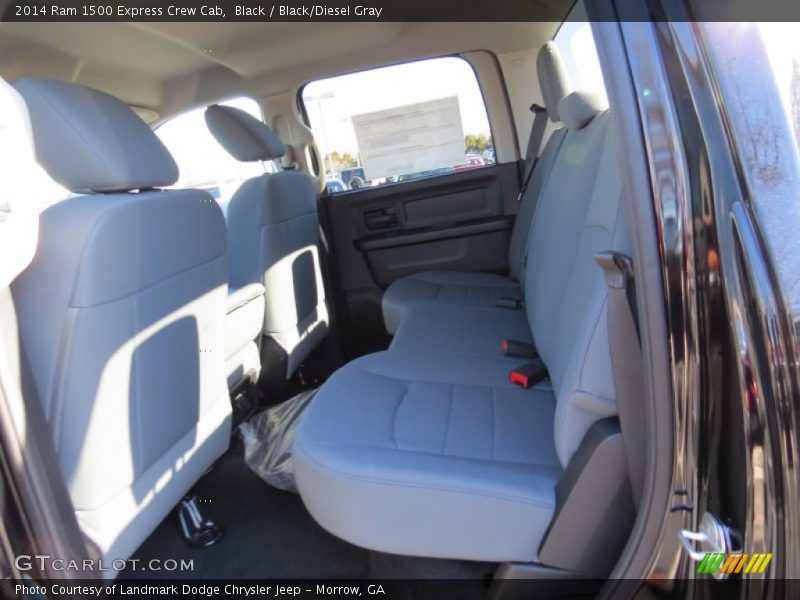 Black / Black/Diesel Gray 2014 Ram 1500 Express Crew Cab
