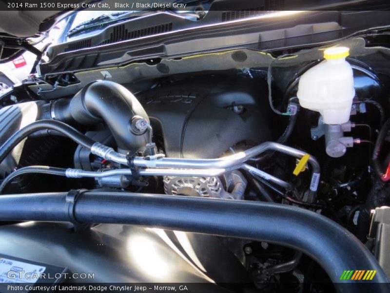 Black / Black/Diesel Gray 2014 Ram 1500 Express Crew Cab
