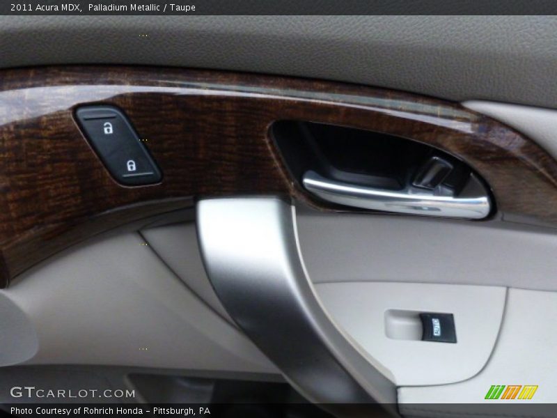 Palladium Metallic / Taupe 2011 Acura MDX