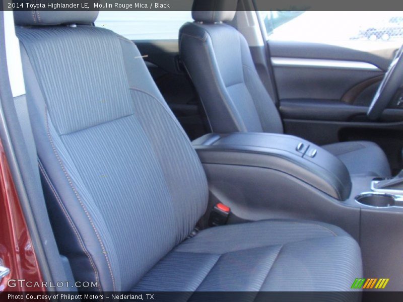 Moulin Rouge Mica / Black 2014 Toyota Highlander LE