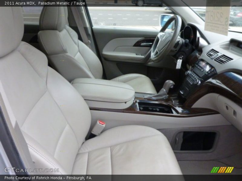 Palladium Metallic / Taupe 2011 Acura MDX