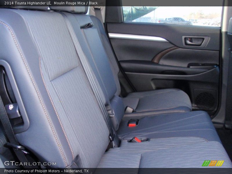 Moulin Rouge Mica / Black 2014 Toyota Highlander LE