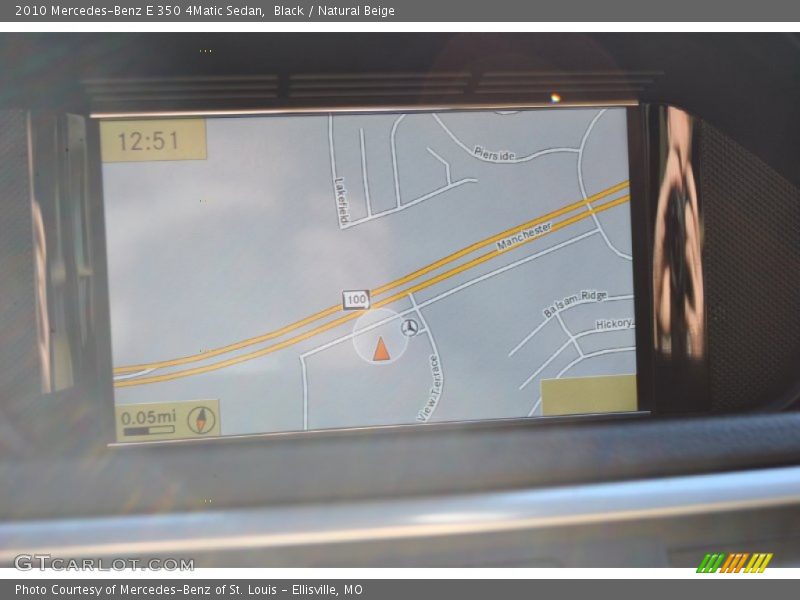 Black / Natural Beige 2010 Mercedes-Benz E 350 4Matic Sedan