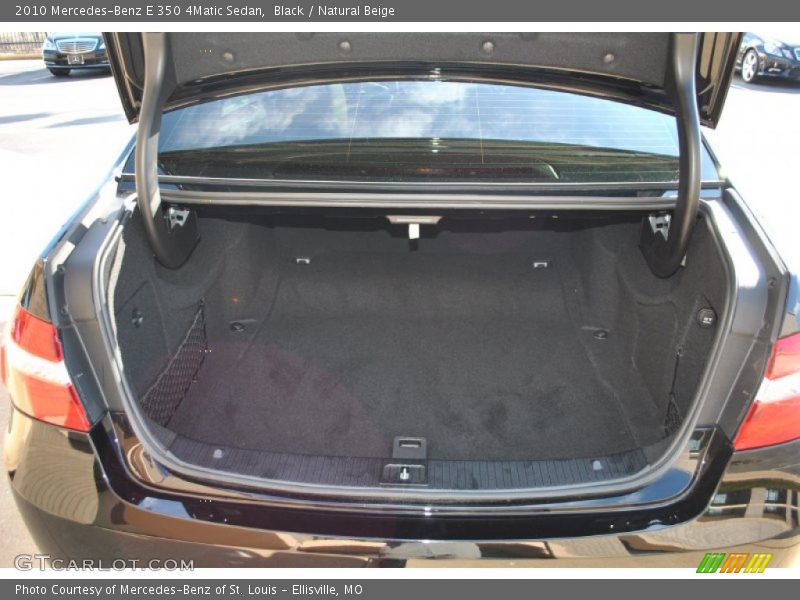 Black / Natural Beige 2010 Mercedes-Benz E 350 4Matic Sedan